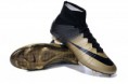Nike Mercurial Superfly FG Dourado/Preto